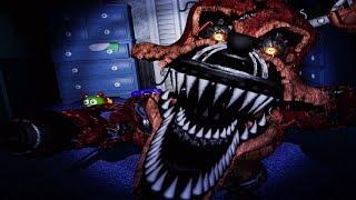 NIGHTMARE FOXY!! [Nights 3+4] | Five Nights At Freddy's 4 [FNAF 4 Part 2]