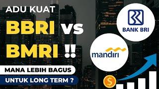 Saham BBRI vs BMRI !! Lebih Bagus Mana Untuk Investasi Jangka Panjang ? | Saham Bank Series Eps 30