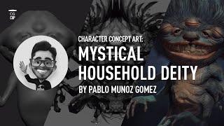 Pablo Munoz Gomez for CGCUP. Character design: Mystical Household Deity