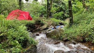 Curug Kembar Batulayang Camping Ground - Trekking & Susur Sungai yang Beresiko tapi Worth It‼️