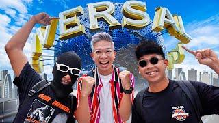 KITA PERGI KE WAHANA EKSTRIM DI SINGAPURA!! UNIVERSAL STUDIO!!