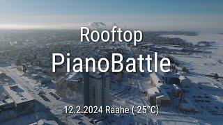 ROOFTOP PIANOBATTLE | Iiro Komulainen & Niklas Klaavo