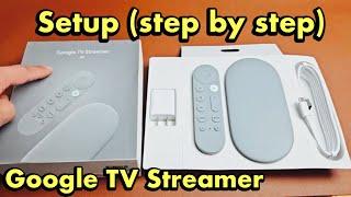 Google TV Streamer: How to Setup (step by step)