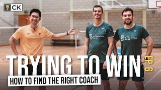 Badminton Doubles Defence Lesson - How To Find & Work with Great Badminton Coaches with TBZ Pt.1