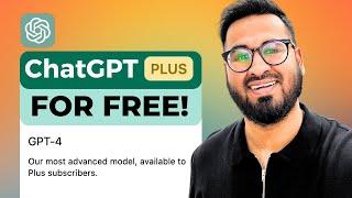 How To Get Access To ChatGPT 4/ ChatGPT Plus For FREE! (On Desktop & Mobile)