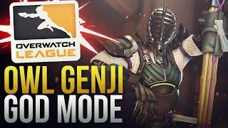 PRO GENJIS ENTER GOD MODE IN OVERWATCH LEAGUE  - Overwatch Montage