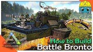 How to Build a Battle Bronto | ARK: Building w/ Fizz (No MODS)