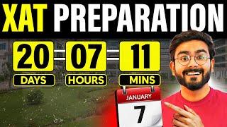 How to CRACK XAT in 20 Days | XAT 2024 Preparation | XAT preparation strategy