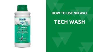 How to Use Nikwax Tech Wash