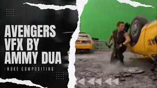 Nuke VFx Compositing - Chroma Key - The Avengers (Marvel Studios)