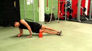 ITB foam roller exercise - Iliotibial Band