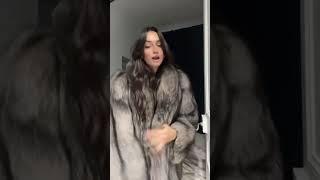 Silver Fox fur coat #Fur #FurCoat #TikTok #Trending #Fashion