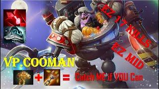 Dota 2 VP.Cooman - (TIMBERSAW) | 34 Minutes EZ Game | Catch Me iF You Can