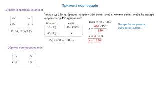 Primena proporcije teorija | Math Helper