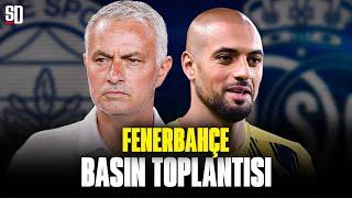 "ELİMİZDEKİ EN İYİ TAKIMI SAHAYA SÜRECEĞİZ" | Fenerbahçe - U.Saint-Gilloise, Jose Mourinho & Amrabat