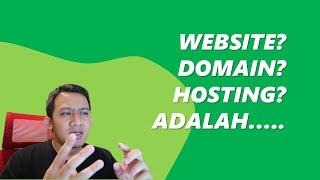 Pengertian Website, Domain, Hosting. Adalah...