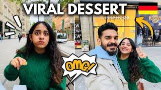 We Tried the VIRAL DESSERT In Germany  | Was It Worth It ?? 