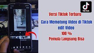 Cara Memotong Video di Tiktok | Cara Edit Video DiTiktok