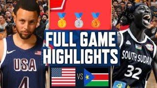 USA VS SOUTH SUDAN | FULL GAME HIGHLIGHTS #new #nba #live #olympicgames