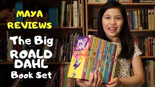 Maya reviews the big HUGE amazing Roald Dahl book set ️