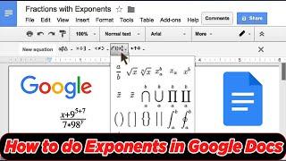 [GUIDE] How to do Exponents in Google Docs (100% Working)