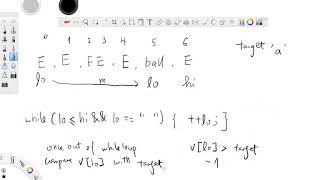 Binary Search With a Twist | Search String