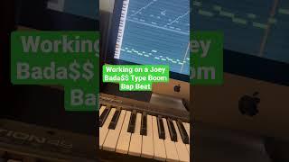 Making a Joey Badass Boom Bap Type Beat #joeybadasstypebeat #boombap #boombapbeat