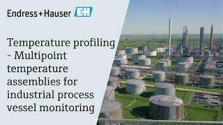 Temperature profiling - Multipoint temperature assemblies for industrial process vessel monitoring