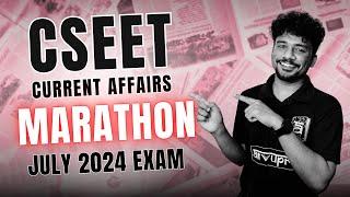 CSEET | Current Affairs Complete Marathon One Shot | In English | July 2024 Exam | Nithin R Krishnan