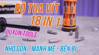 Bộ tuốc nơ vít tua vít 18 in 1 JIUXUN TOOLS - Giá chỉ 1xxk, Tiện lợi, mạnh mẽ, cần thiết cho mọi nhà