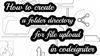 How to create new directory for file upload in codeigniter