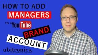 How to Add Managers to a Brand Account - Add or Remove Managers