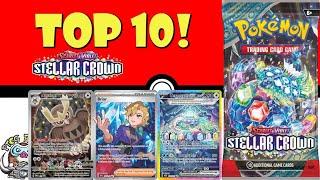 Top 10 Cards from Stellar Crown! These WILL Change the Game! (Pokemon TCG News)