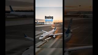 Boeing Aircraft Evolution in 11 seconds