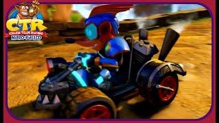 Crash Team Racing Nitro-Fueled - Crash Cove CTR Challenge and Close Call