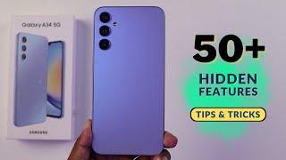 Samsung Galaxy A34 Top 50+ Hidden Features | Samsung Galaxy A34 Tips and Tricks