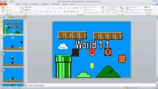 How I made Super Mario Bros Powerpoint