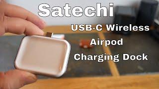 Satechi USB-C Wireless Airpod Charging Dock