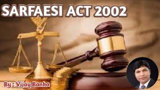 SARFAESI ACT 2002 || Bank Promotion Exam ||