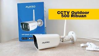 PASANG CCTV OUTDOOR | REVIEW CCTV IP CAM OUTDOOR AVARO CT03 4MP