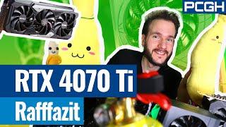 RTX 4070 Ti: RX 7900-XT-Killer? | Überteuert und doch preiswert! Rafffazit