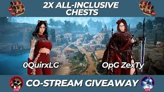 CO-STREAM GIVEAWAY: 0QuirxLG & OpG ZexTy - BLACK DESERT MOBILE