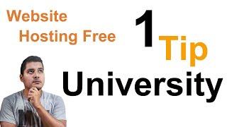 Website Hosting – 1 Tip University