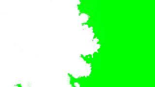 Ink Splatter Effect Green Screen.