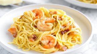 Seriously Good Shrimp Carbonara Recipe