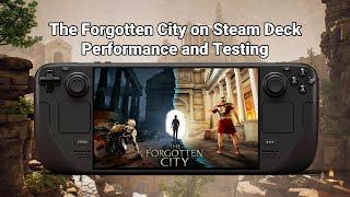 The Forgotten City - Steam Deck Performance, Visuals and Settings