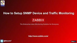 [Lab 13] Zabbix Tutorial - SNMP and Traffic Monitoring