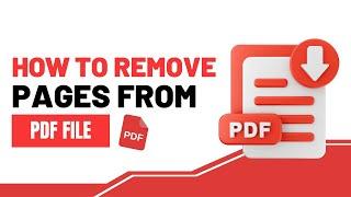 How to Remove Pages from PDF File | Delete Pages in PDF - 2024