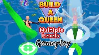 Build A Queen Royal Beauty! Noob vs. Perfect Gameplay iOS and Android Game