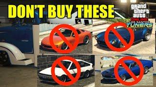 DON'T BUY THESE CARS In GTA 5 Online Future Prize Ride Challenge Vehicles